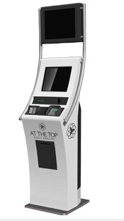 Cheap Anti Vandalism Ticket Vending Kiosk Self Service Purchase And Printing wholesale