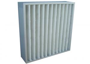 Cheap High Capacity Dust Pleated Pocket Air Filter For Primary Filtration HVAC System wholesale