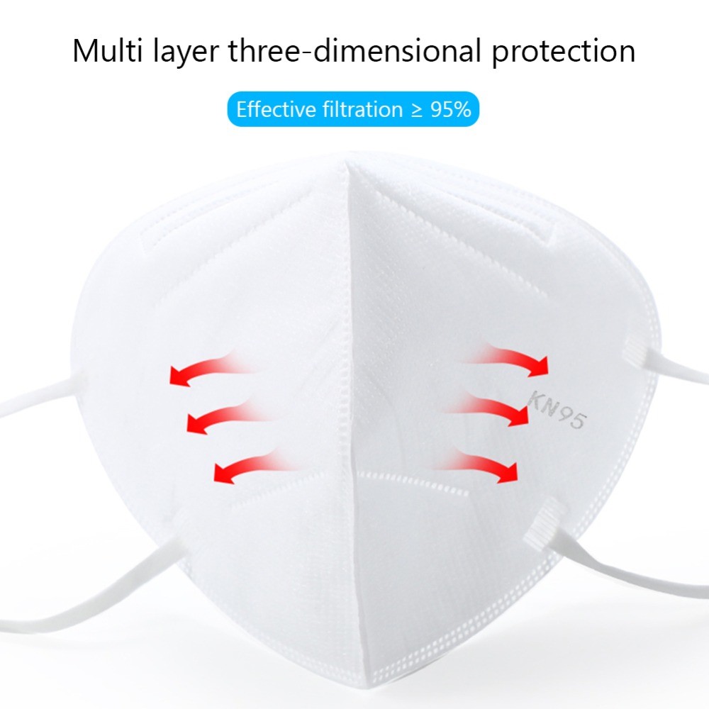 Cheap Outdoor Ffp2 Disposable Kn95 Protection Mask Easy Breathability wholesale