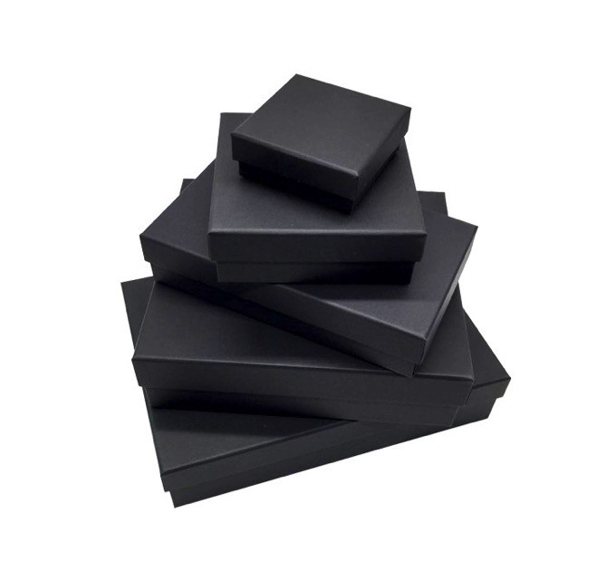Cheap Custom Size Board Game Jigsaw Square Matte Black Head Gift box wholesale