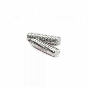 Cheap A4 316 Stainless Steel M8 Galvanized Threaded Rod DIN/ASTM/BSW Full Threaded wholesale