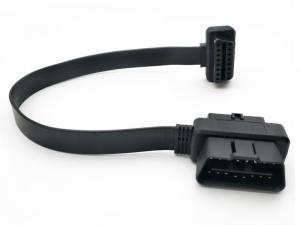 Cheap Pass Through To OBD2 Flat Extension Cord For OBD Connectors And Plugs wholesale