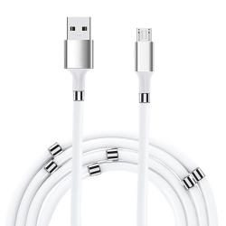 China Focuses 3A Micro USB Magnetic Charging Cable Ladekabel for sale