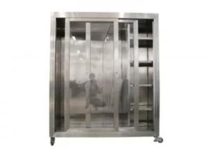 Cheap Static 1500*750*1800mm Garment Cubicle Assembly / Clean Room Dress Cabinet wholesale