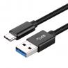 Soft And Flexible Charger USB 3.0 To USB C Cable PVC Jacket Braid Shielding for sale