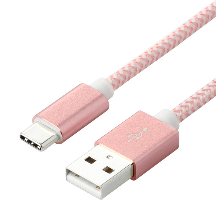 China Heat Resistant 3M Nylon Braided Usb 3.0 Fast Charging Cable For Type C for sale