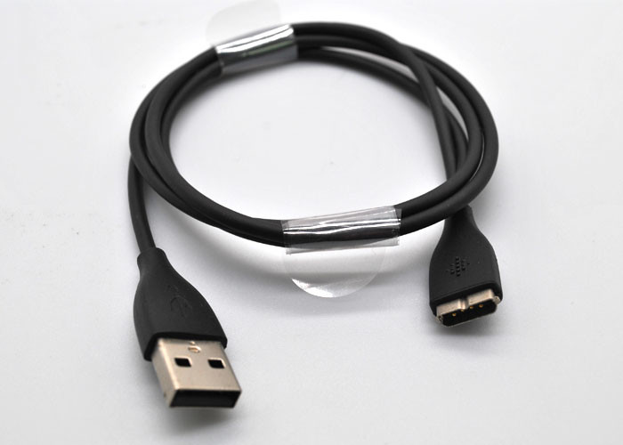 Customized USB Charging Cablewith Silicon Tie & SR For Data Transmission for sale