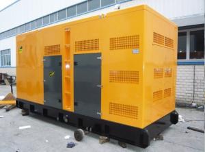 China 400KW 500KVA Silent Diesel Generators , Sound-proof Wudong Diesel Generator Set V440WD on sale