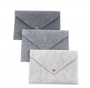 Cheap 12'' 13'' 15'' Laptop Bag Accessories Woolen Felt Envelope Bag Cover Case Sleeve. size IS a4. 3mm microfiber material wholesale