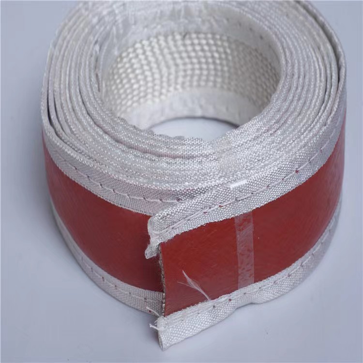 China Heat Resistant Silicone Rubber Fiberglass Sleeving High Temperature Fire Sleeves for sale