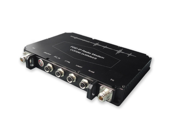 Cheap COFDM Ethernet RS232 Radio Transceiver , H.265 COFDM Wireless HD Transceiver wholesale
