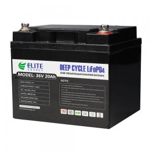 Cheap OEM CE Li Phosphate Battery RS485 IP67 36V 20Ah Li Ion Battery wholesale