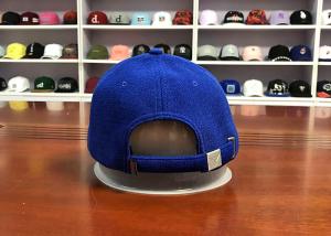 Cheap Curve bill Customize 6panel navy blue 3D embroidery M letter baseball caps hats wholesale