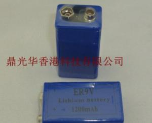 China ER9V battery 9V 1200MAH  Lithium battery on sale