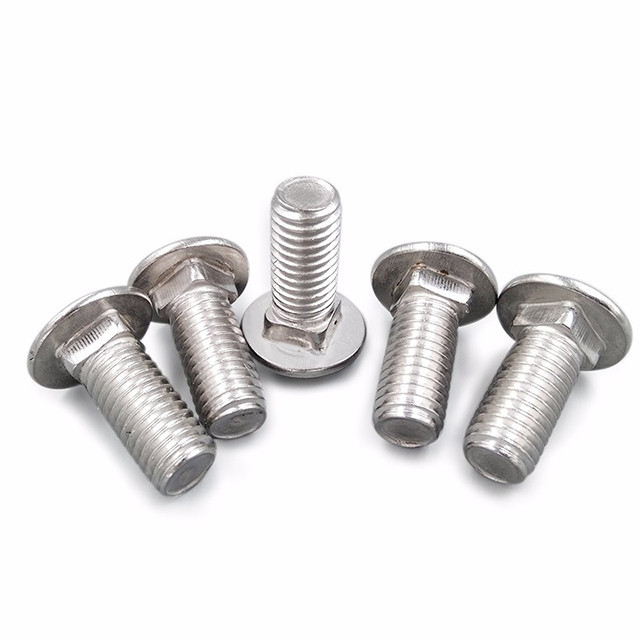 Cheap Polishing Hardware Round Head Square Neck Bolt High Tensile Strenth wholesale