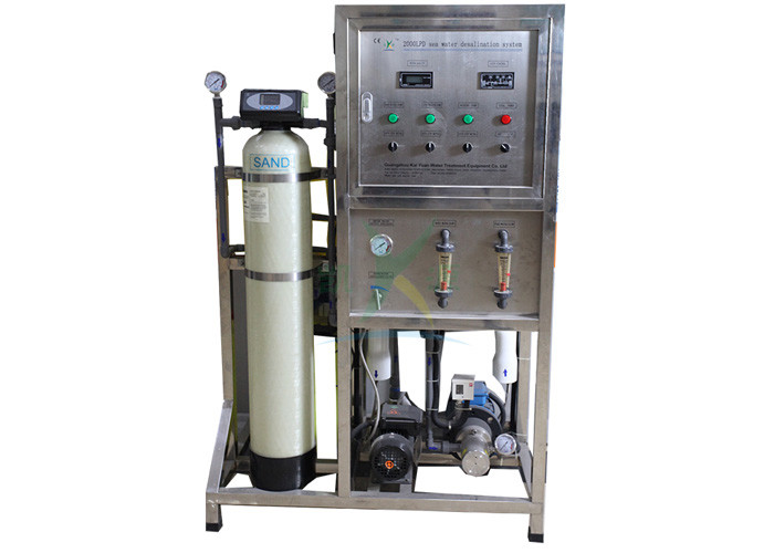 China Industry Seawater Desalination Equipment / Sea Water Purification System on sale