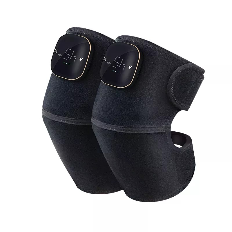 China Handle Heat Knee massager massage neck pad Electric knee massager for Relieve knee pain on sale