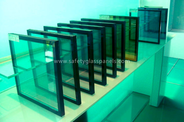 Decorative Thermopane Insulated Glass Thermal Insulation For Storefront / Ceiling for sale