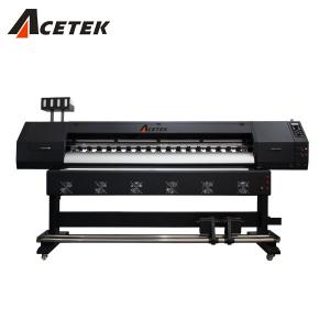 Cheap Acetek 1440dpi Eco Solvent Printer , 1.6m Canvas Printing Machine wholesale
