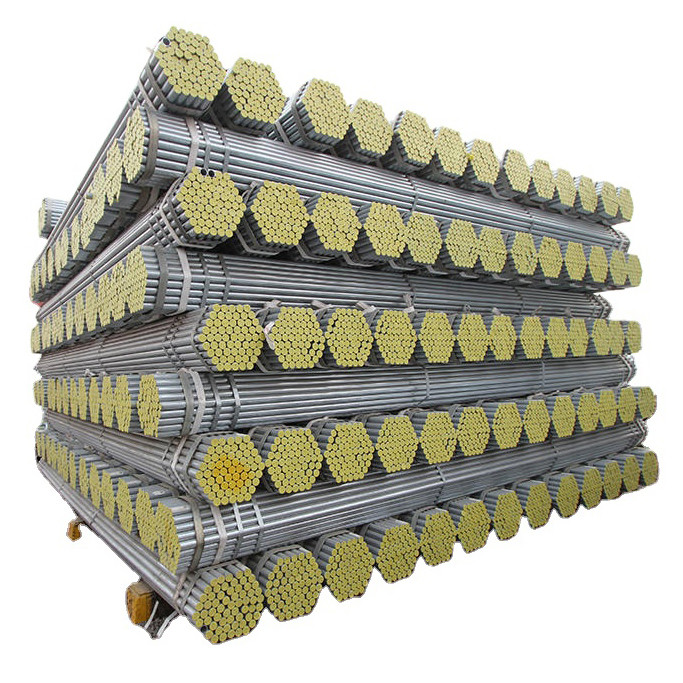 China 5m-14m Welded Iron Gi Steel Pipes 30000 PSI Yield Strength Transparent Oil Treated on sale