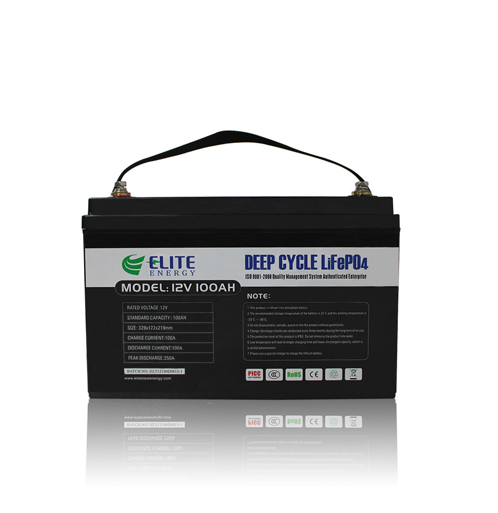 Buy cheap 3000 cycles 12V LiFePO4 Battery 12.8V 100Ah Solar LiFePO4 Battery from wholesalers