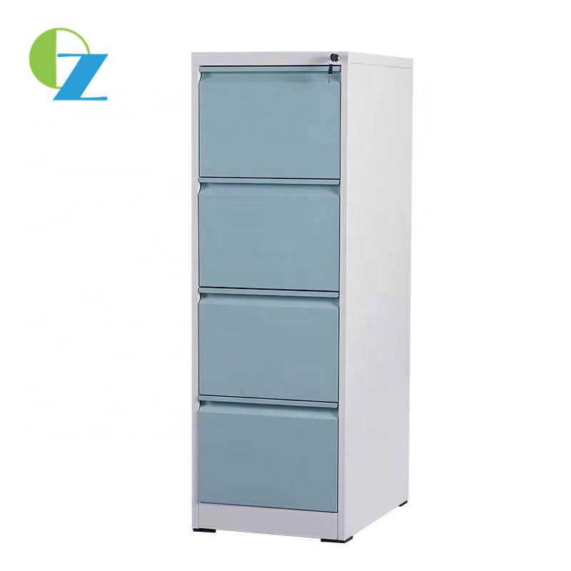 Letter Size Three Drawer Metal File Cabinet Storage Office Lockable Vertical
