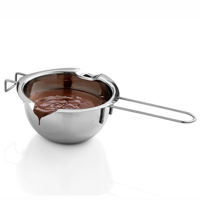 Cheap Hot sale Stainless steel 18/8 mixing bowl/chocolate melting pot with handle wholesale