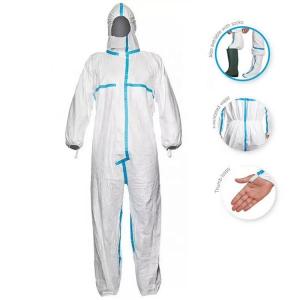 Cheap Safety  Protective  Disposable Coverall Suit Ce Iso Certification wholesale