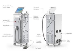 Cheap Commercial Laser Hair Removal Machines For Salons 15*20mm 400ms 120J/cm2 wholesale