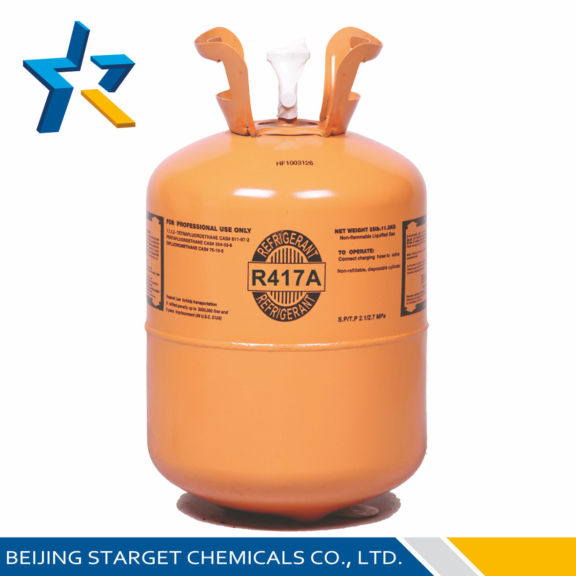 Cheap R-417A high purity 99.8% blend refrigrant replace r22 (mixed refrigerant products) wholesale