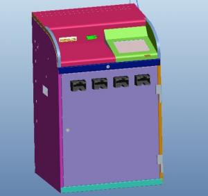 Cheap Digital Kiosk ATM Machine Support Multi Languages And Voice Prompts wholesale
