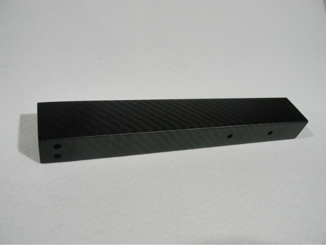 China Plane / Aircraft Material Long Square Carbon Fiber Rectangular Tubing 55cm Diameter on sale