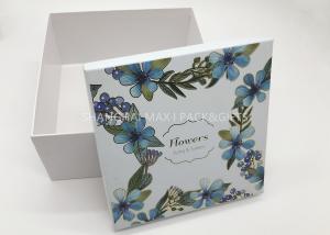 Promotional Embossed Branded Gift Boxes Jewellery Cosmetic Package UV Printing Unusual