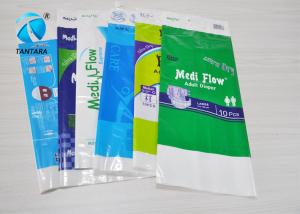 Cheap Colored plastic sanitary napkin Plastic Packaging Bags WITH Hand Length Handle wholesale