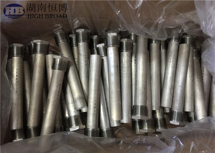 Quality ASTM Water Heater Anode Rod with diameters ranging from 0.500" to 2.562" STEEL PLUG NPT 3/4" G3/4" for sale
