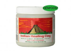 Cheap Private Label 	Powder Face Mask Deep Pore Cleansing Indian Healing Clay Face Mask wholesale