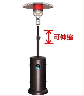 Cheap Mushroom Type Outdoor Patio Space Heaters , Natural Gas Deck Heaters Lightweight wholesale