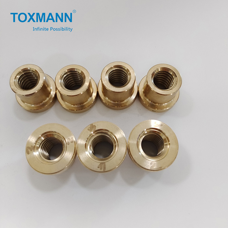 Toxmann Brass Turned CNC Lathe Machining Parts For Plastic Mould