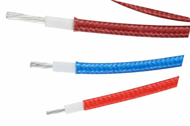 China Heat Resistant Fiberglass Braided Wire UL3550 For Home Appliance Wiring Harness for sale