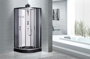 China Modern Fully Enclosed Showers Units Matt Black Profiles CE SGS Certification on sale