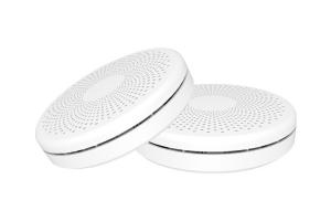 China White Wireless Smoke Alarms Detector Carbon Monoxide And Smoke Detector With AA Alkaline Battery on sale