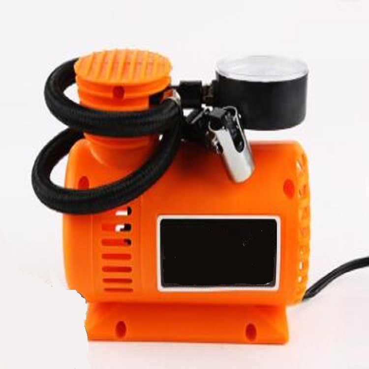 Quality Orange Auto Air Compressor Portable , 250psi Plastic Air Pump For Car Tires for sale