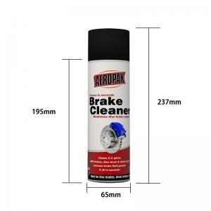 Cheap OEM UN1950 DME Gas Aeropak 500ML Brake Cleaner Spray wholesale