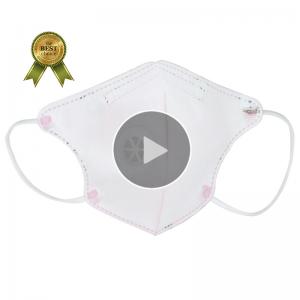 Cheap Kid Wearing Medical Mask Disposable N95 Shield With Breather Valve wholesale