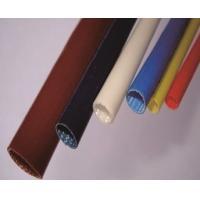 China Fiberglass silicone insulation sleeve for sale