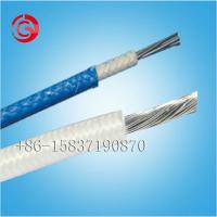 China Fiberglass Braided Silicone Rubber Cable for microwave oven internal wiring for sale