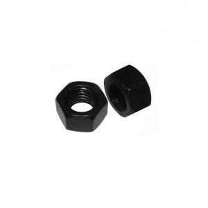 Cheap 3/8 1/2 GR 2 Blacken Galvanized Hex Nut High Strength Zinc Plated High Durable DIN934 wholesale