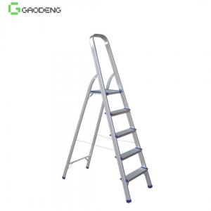 Cheap Blue Plastic Aluminum Folding Ladder 9 Steps Using Hight 198 Cm wholesale