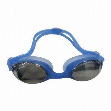 Cheap Swimming Goggles with Soft Silicone Strap and Gasket wholesale