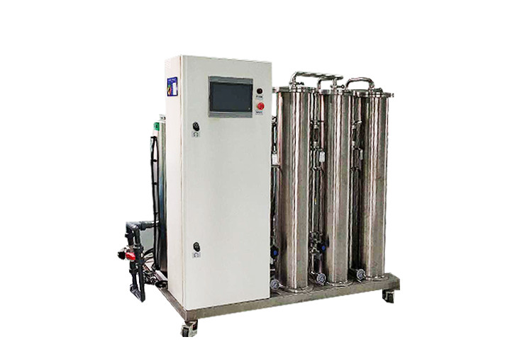 Cheap SS Water Filtration Double Pass RO System 1000L/H For Hospital Hemodialysis Room wholesale